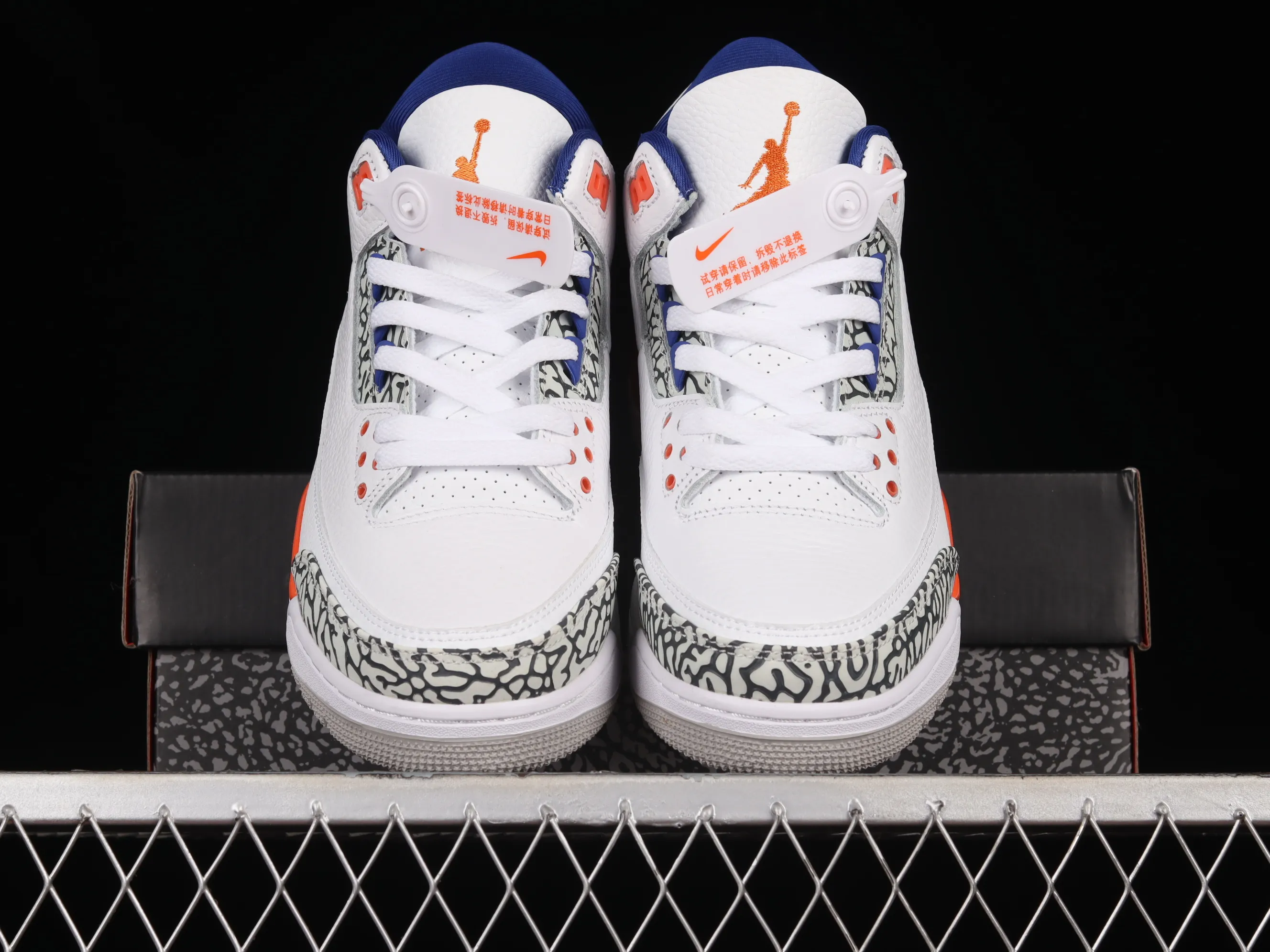 All categories Air Jordan Jordan series basketball shoes Air Jordan 3 Air Jordan 3 Retro "Knicks" AJ3 Joe 3 Knicks color 136064-148